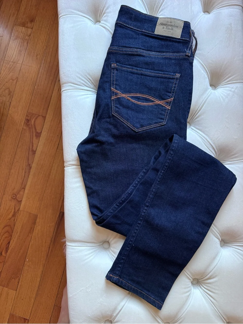 Abercrombie & Fitch Women's Indigo Skinny Jeans